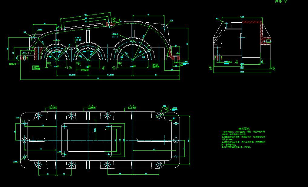 二级圆柱直齿齿轮减速器设计