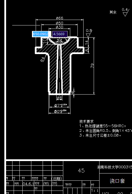 风扇叶片注射模具毕业设计论文