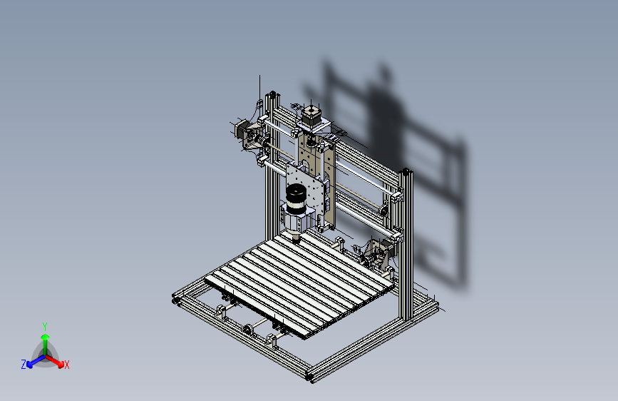 机床cnc-engraving-machine SW STP IGS