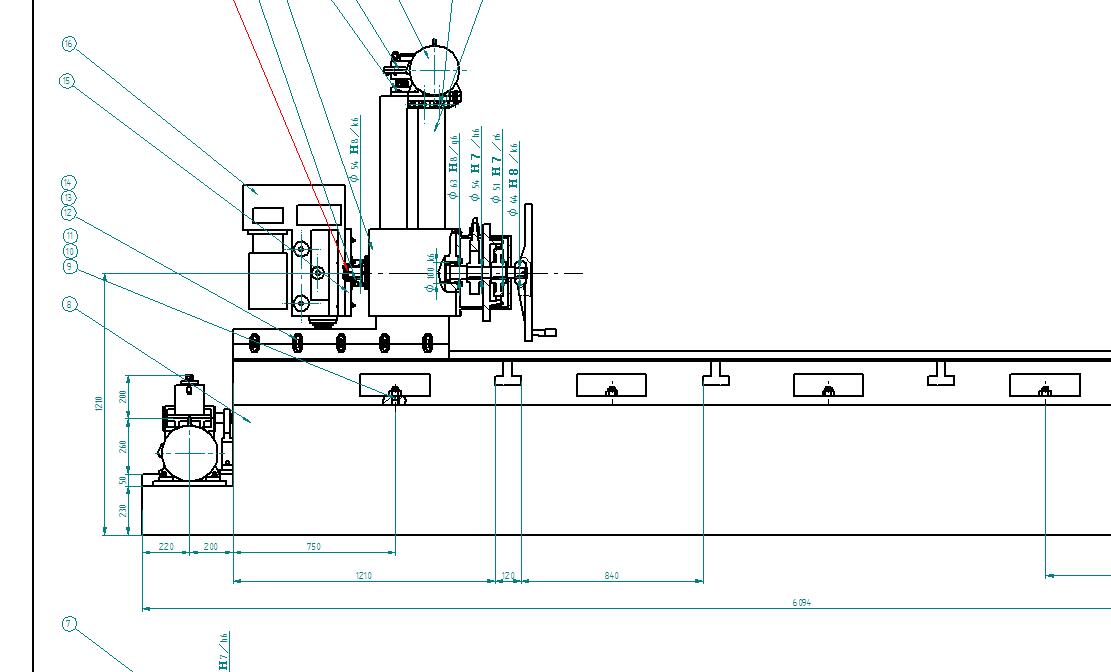 焊接板件铣边机设计