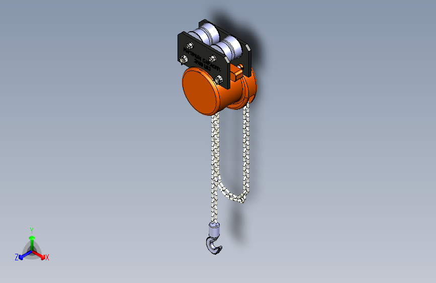 26 葫芦1 Ton Manual Chain Hoist INV STP IGS