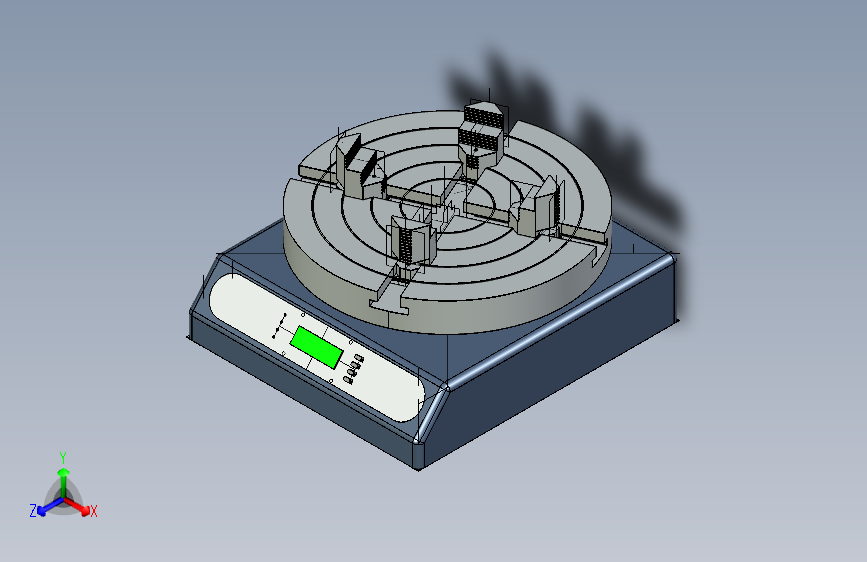 41 蜗杆rotating-table-8 SW STP