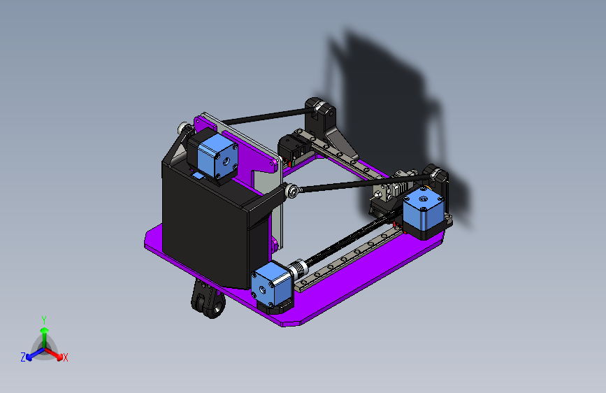 折叠式3D打印机