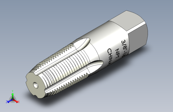 自动打孔攻牙机.375 NPT Tap SW STP