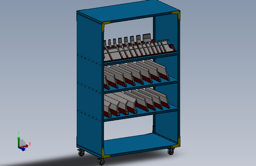 43 推车lvd-tooling-cabinet-1 22 SW