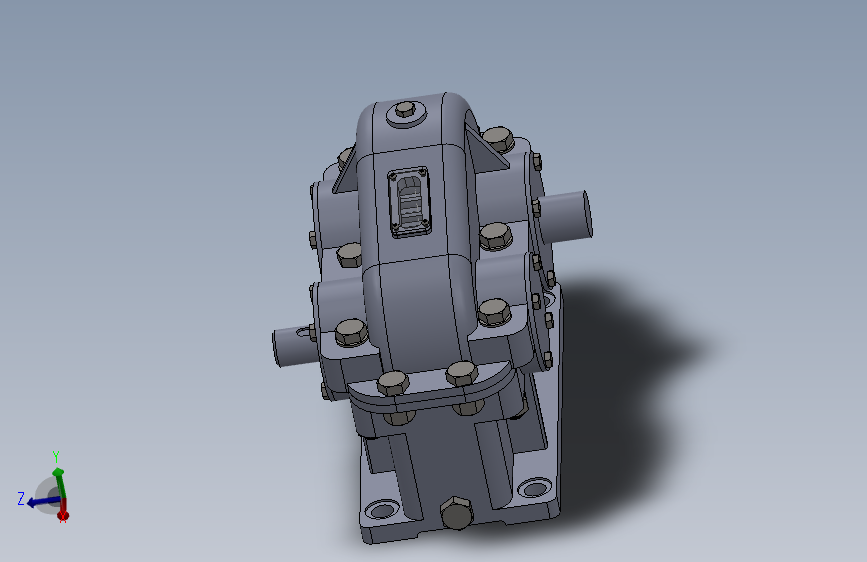 基于 solidworks单级减速机建模设计