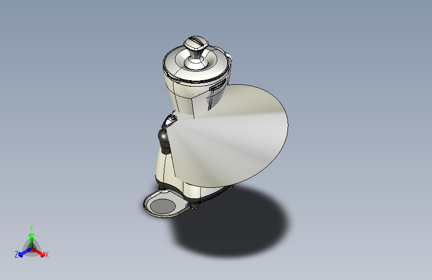 家用smoothie maker冰沙机3D数模图纸 STEP格式