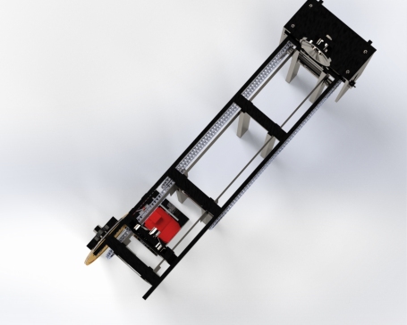 bamboo splitting劈竹机3D图纸 Solidworks设计