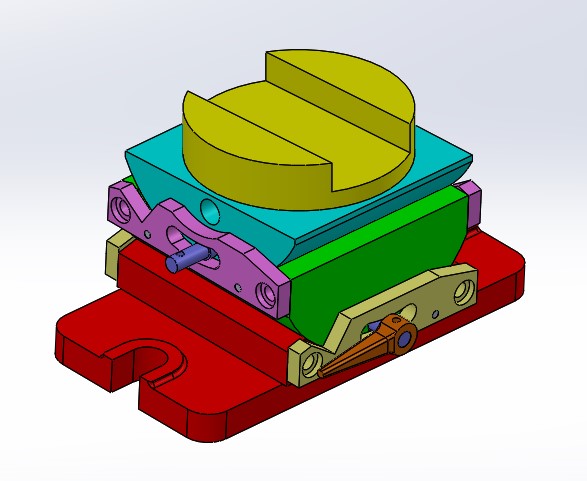 工具台虎钳3D图纸+Solidworks设计