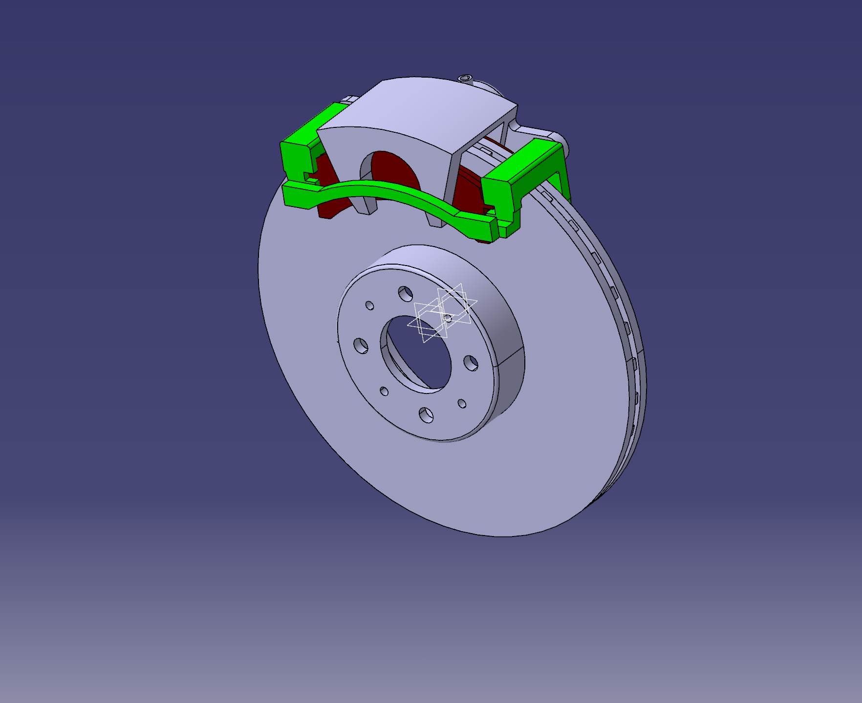 轿车盘式制动器设计(以君威为例)
