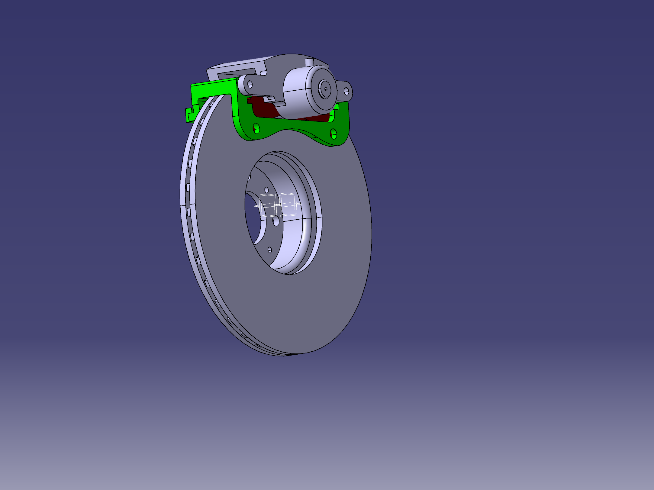 轿车盘式制动器设计(以君威为例)