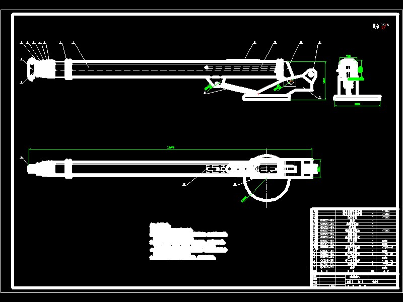 起重机执行部件设计（含7张CAD图+说明书）