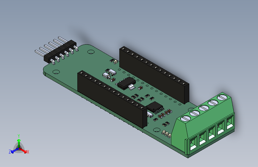BlackBoard Edge RS-232 shield