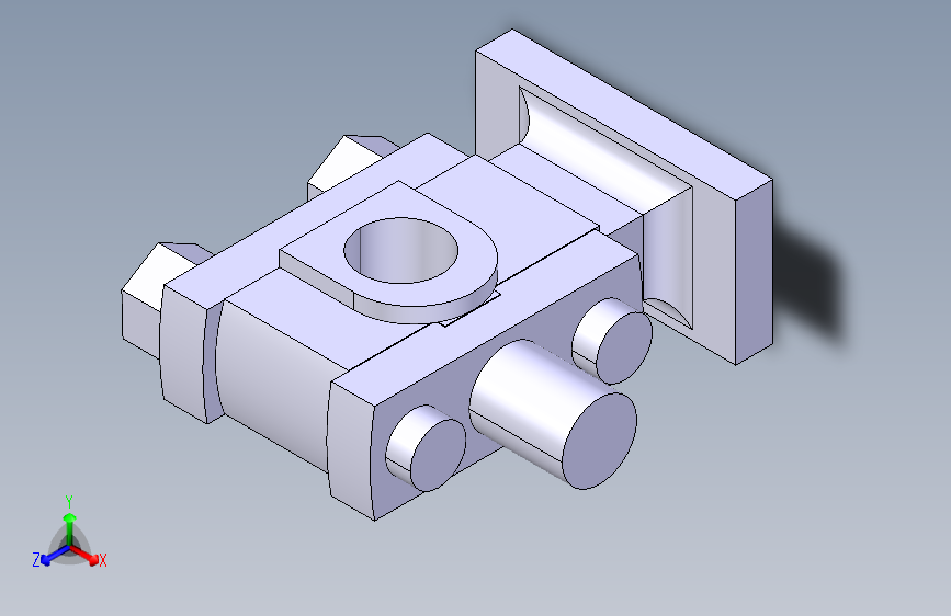 Catia v5交叉头总成