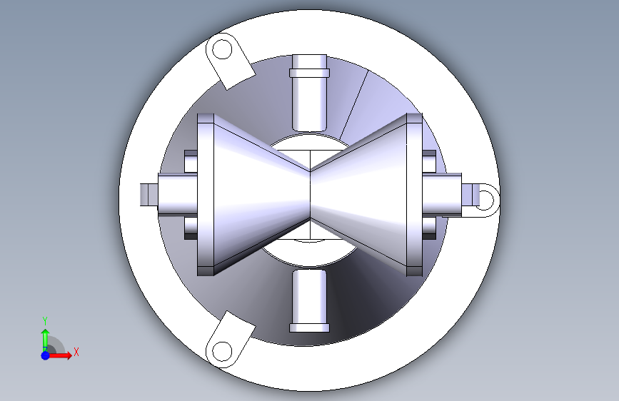 Catia v5拼装件 正面视图