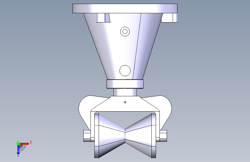 Catia v5拼装件 俯视图