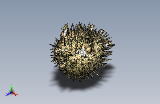 CATIA 快速表面重建、Puffer Fish 3D生成AI