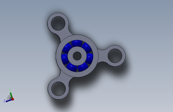 SolidWorks 2019中的旋转玩具