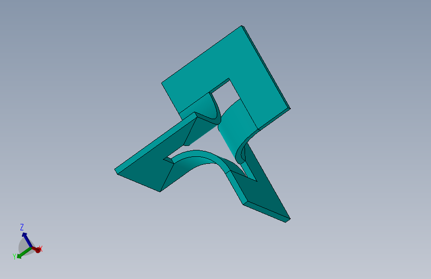 改进设计的3D打印模型MODEL A