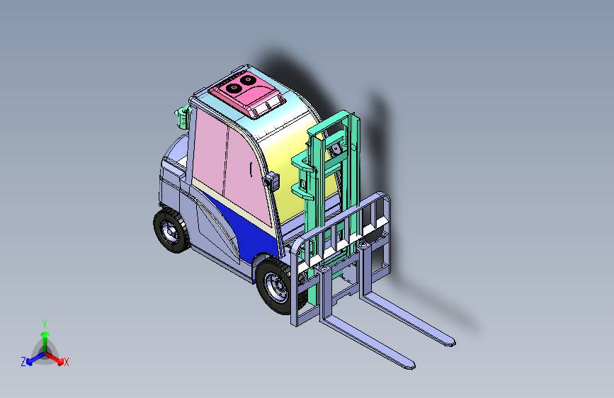 堆垛叉车