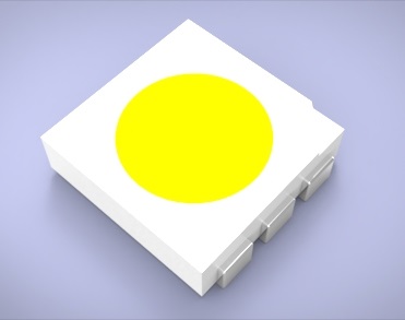 超大功率 LED 灯条 3d 模型