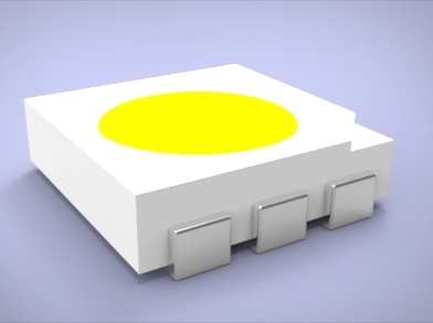 超大功率 LED 灯条 3d 模型