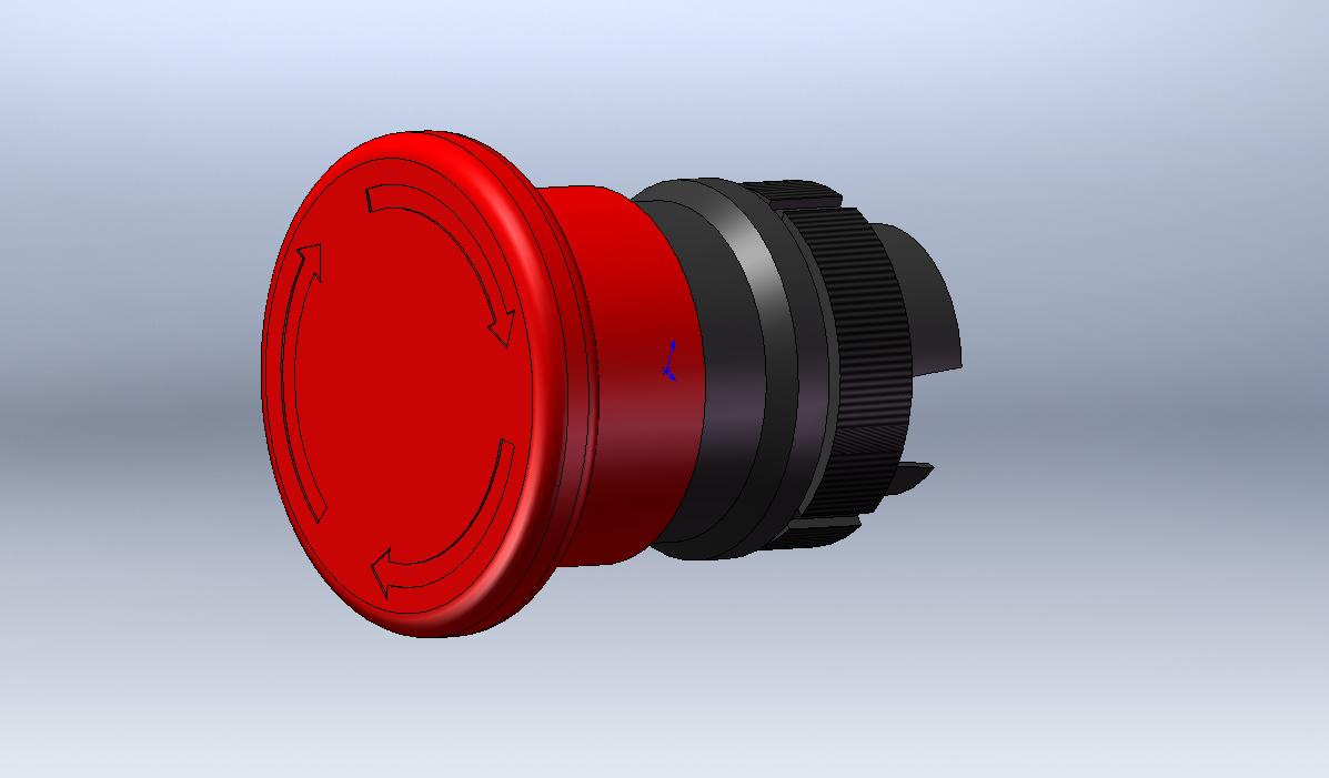 蘑菇式紧急按钮