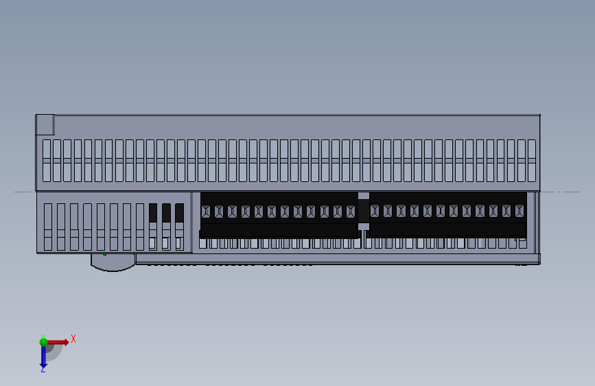 西门子 S7-200 PLC 俯视图