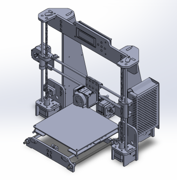 3D打印机三维设计