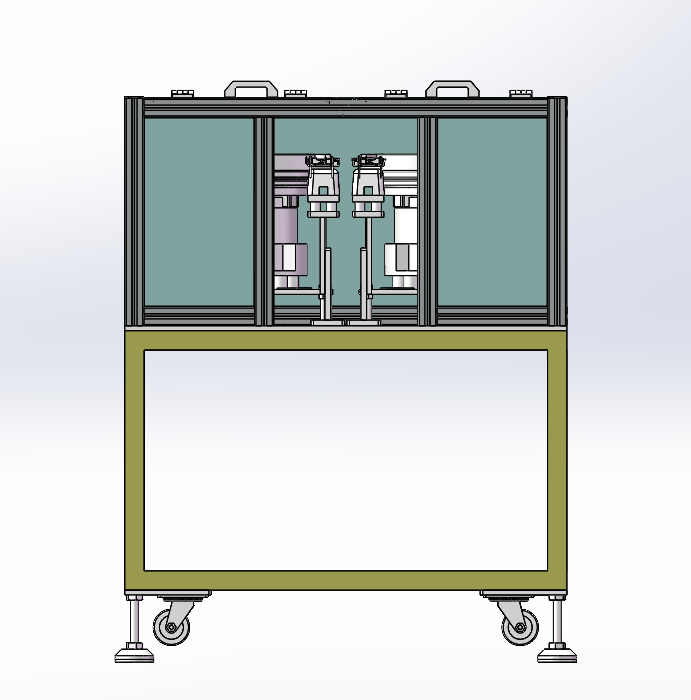 双振动盘一体机带隔音罩