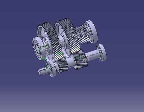 纯电动汽车两档变速器设计（含三维CATIA+CAD图纸+说明书