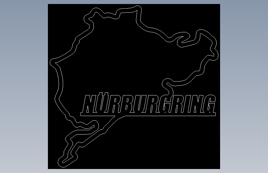 Nurburgring 赛道轮廓设计