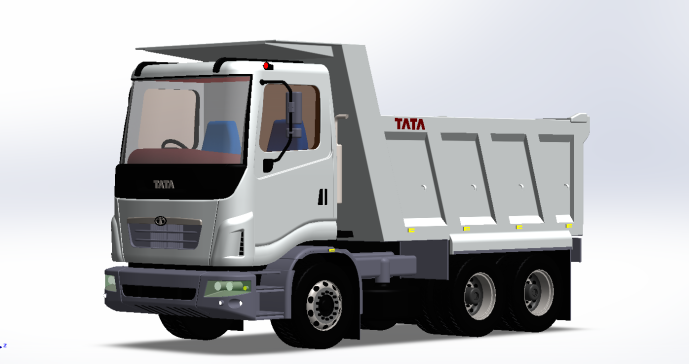塔塔自卸卡车6X4
