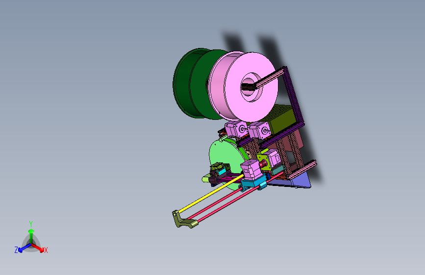 360旋转平台3D打印机