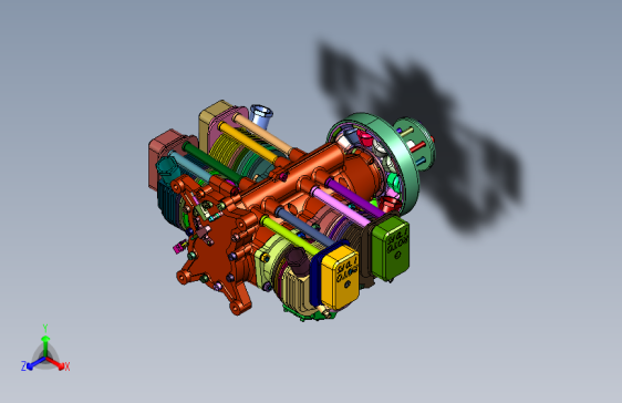 Roto 170FS发动机