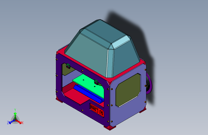独立双喷嘴3D打印机