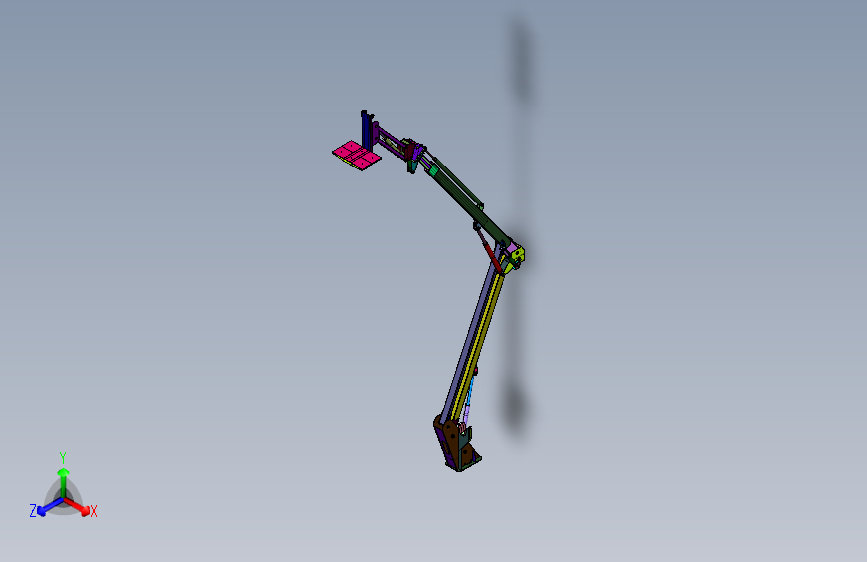 高空作业工程机械举升臂架