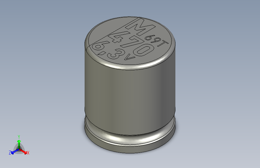Condensador 6x7mm