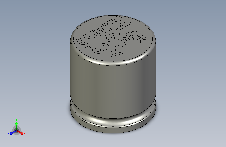 Condensador 7x7mm