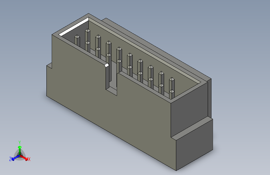 Conector USB 3 a PCB
