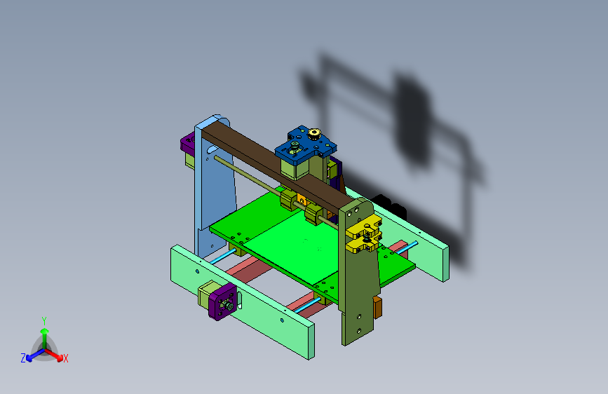 简易桌面3D打印机