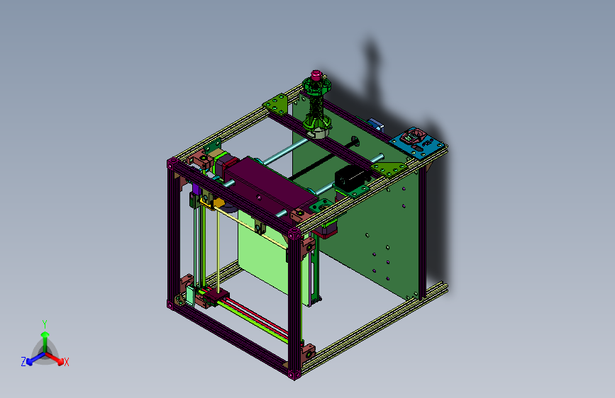 又快又稳的CoreXY结构3D打印机