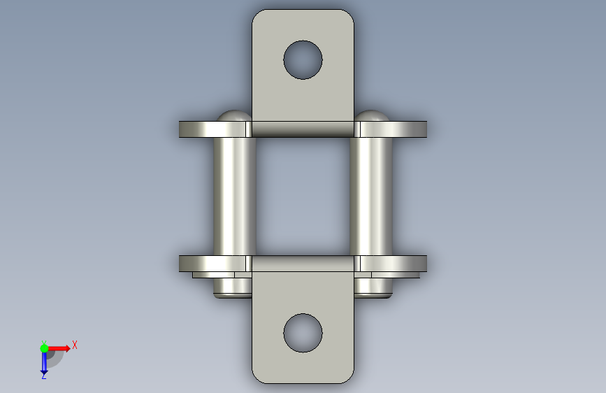 双侧弯板链扣-LKB40(08B)