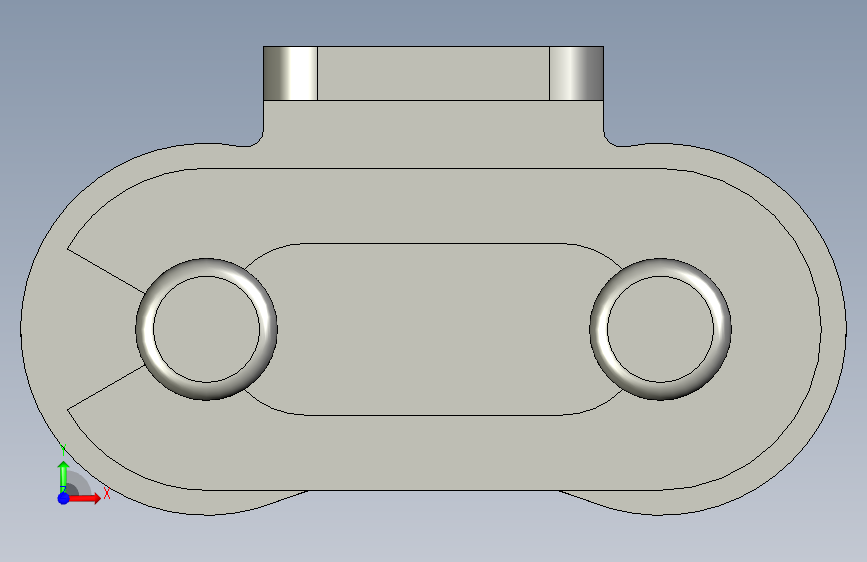 双侧弯板链扣-LKB40(08B)