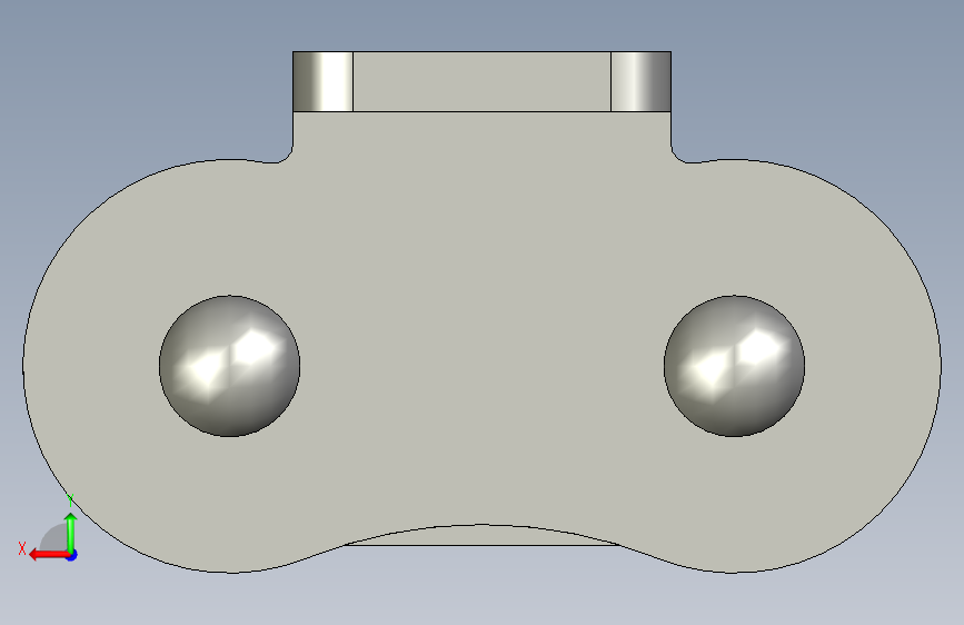 双侧弯板链扣-LKB40(08B)