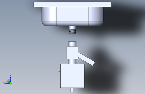 具有固水油分离器的实验室操作台