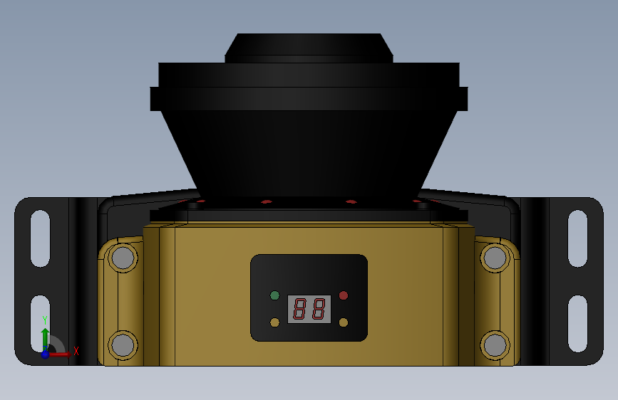 OS32C_BP_OS32C_BKT3 正面视图