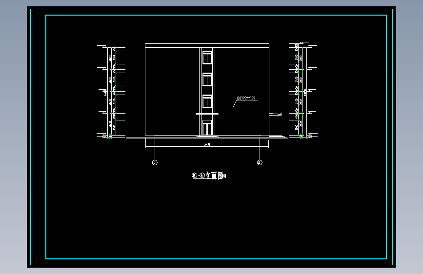 建施9 左立面图