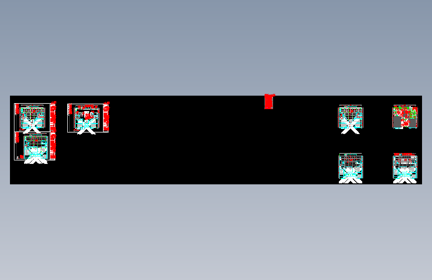 影院1立面图