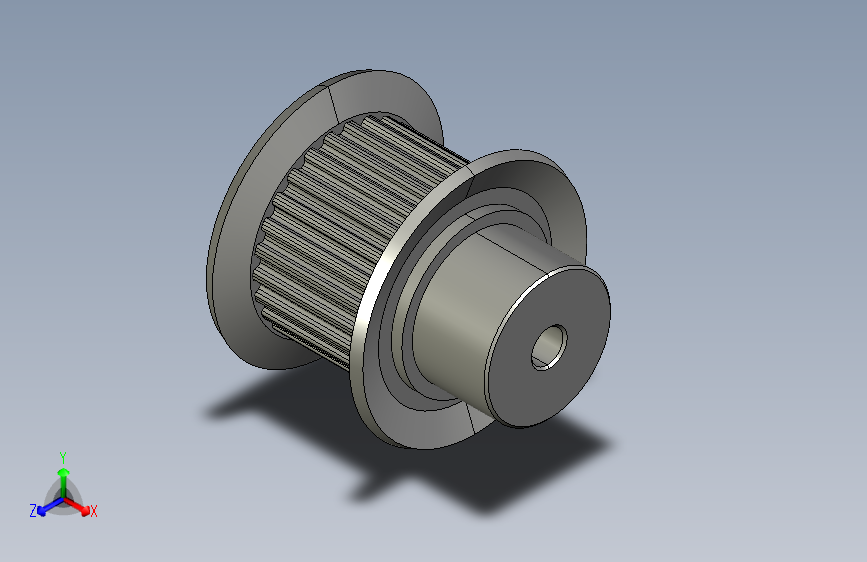 TABMXL-26-037-H3凸肩型同步带轮